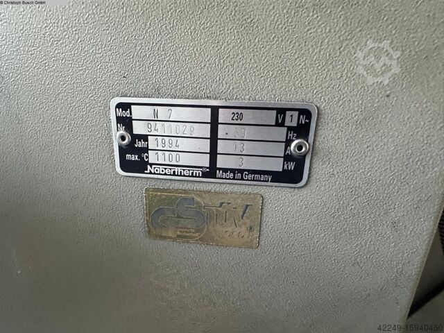 Hardening Furnace NABERTHERM N7