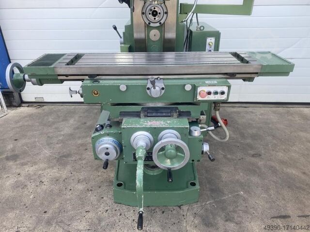 Universal console milling machine with digital display, universal milling machine REMA X 6230