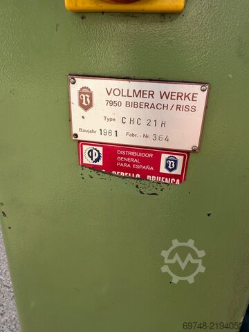 Schärfmaschine VOLLMER CHC 21 H
