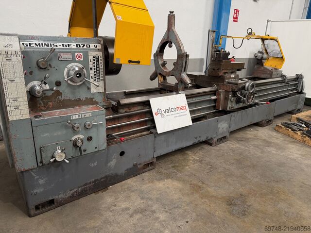 Leit-/Zugspindeldrehmaschine Geminis GE 870 x 4000mm e.p
