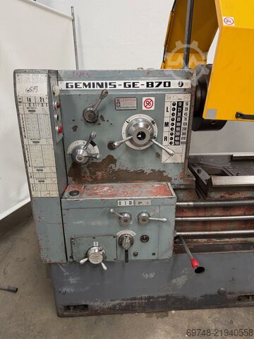 Leit-/Zugspindeldrehmaschine Geminis GE 870 x 4000mm e.p