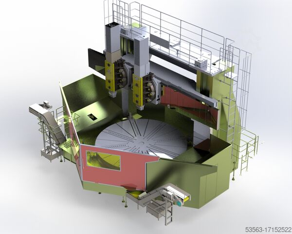 Vertikale Revolverdrehbank - Modelljahr 2025 REM SCR 55
