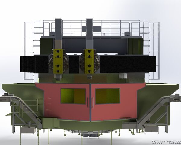 Vertikale Revolverdrehbank - Modelljahr 2025 REM SCR 55