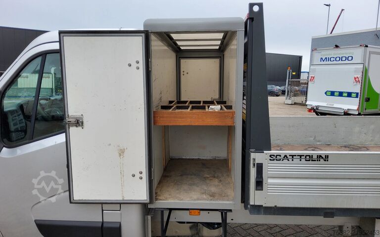 Flatbed Renault SCATTOLINI OPEN LAADBAK LENGTE 3.70 METER + OPB...