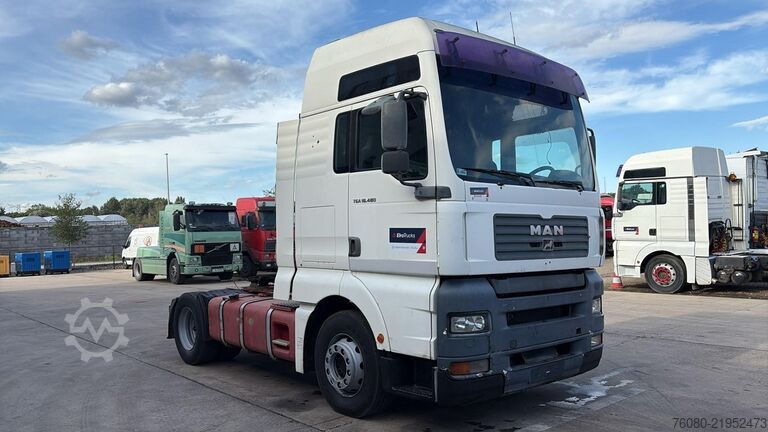 Standard tractor MAN TGA 18.480 (POMPE MANUELLE / MANUAL PUMP / MANU...