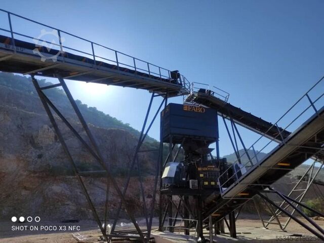 Crushing equipment FABO Fixed Crusher 300-400 TPH