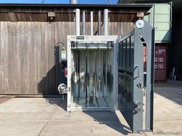 Ballenpresse, Abfallpresse, Textilpresse, Recycling HSM V-Press 1160 Plus