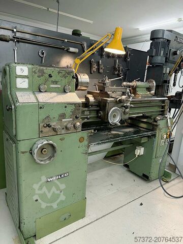 Drehmaschine Weiler Praktikant