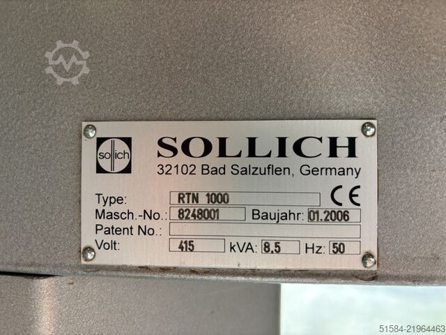 Schokoladentank Sollich RTN1000
