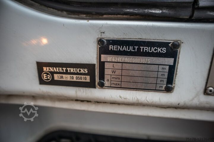 Tarpaulin RENAULT PREMIUM 430DXI-6X2-(+remorque=3.500€)