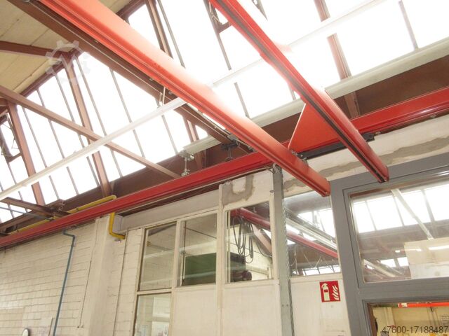 Kranhimmel Kran Hallenkran Kranbahn Demag Kranbahn KBK2 800KG 18x6m Zubehör Demag KBK 2 II KBK2 800Kg + Kettenzug