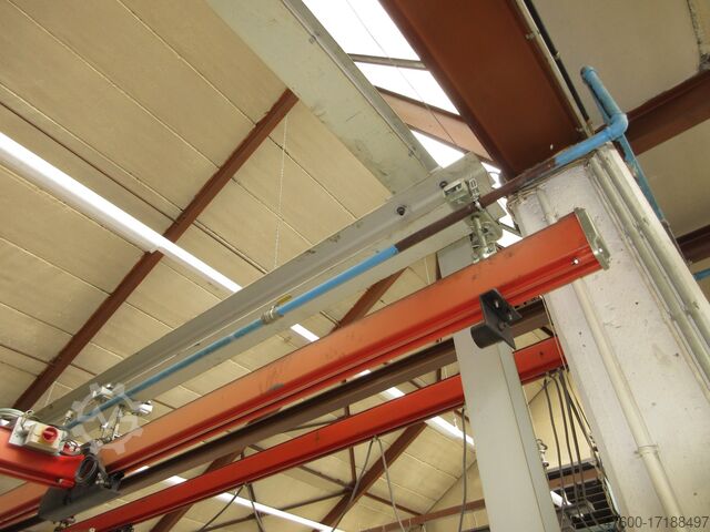 Kranhimmel Kran Hallenkran Kranbahn Demag Kranbahn KBK2 500KG 6x5m Zubehör Demag KBK 2 II KBK2 500Kg + Kettenzug