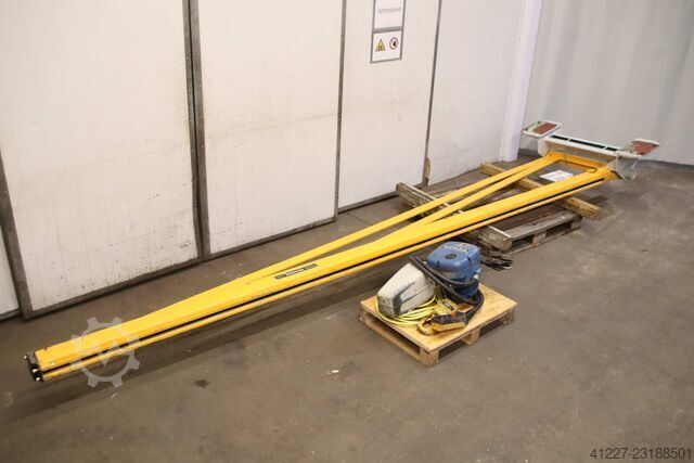 Wall-mounted jib crane, boom 5.07 m/1000 kg DEMAG KBK