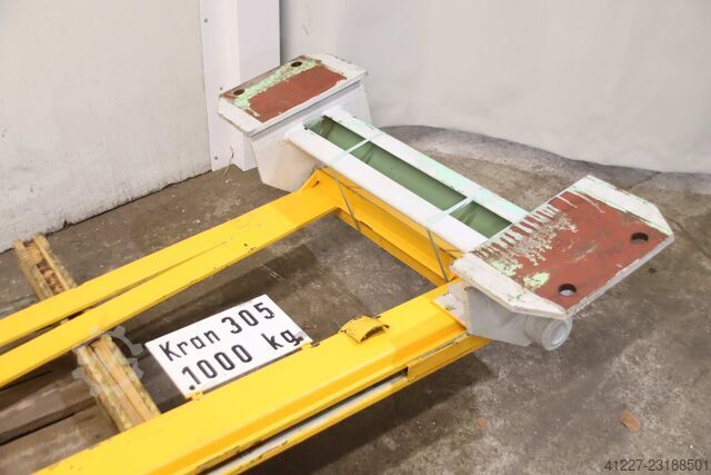 Wall-mounted jib crane, boom 5.07 m/1000 kg DEMAG KBK