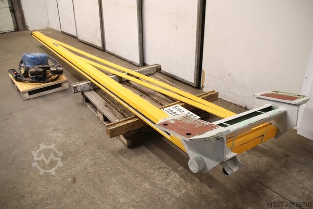 Wall-mounted jib crane, boom 5.07 m/1000 kg DEMAG KBK