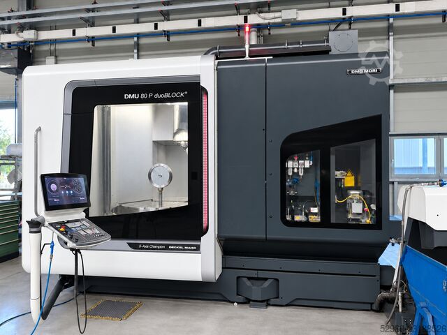 Universal machining center DMG MORI DMU 80 P duoBLOCK