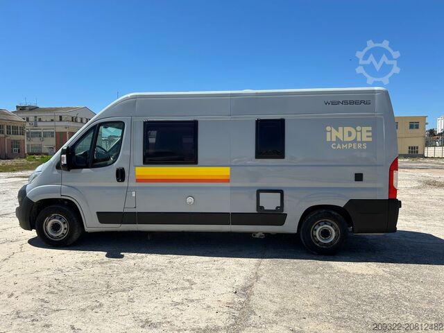 Wohnwagen/Wohnmobil Fiat Weinsberg Carabus 600 K | 4 Posti Letto | Completamente Attrezzato