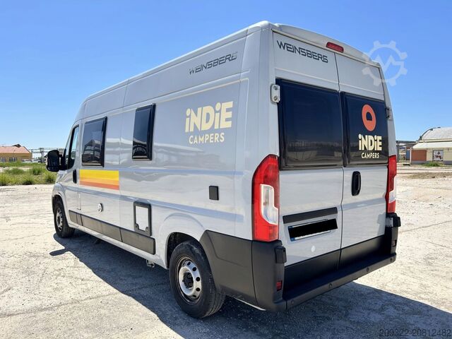 Wohnwagen/Wohnmobil Fiat Weinsberg Carabus 600 K | 4 Posti Letto | Completamente Attrezzato