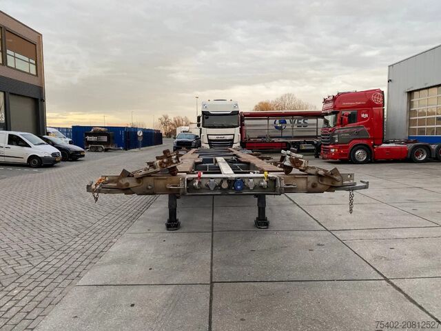 Containertransport Van Hool Container Chassis / 2x Extendable / BPW / 45FT