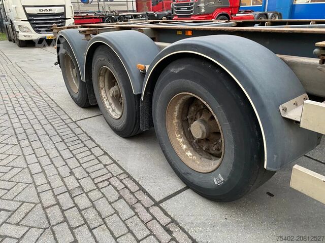 Containertransport Van Hool Container Chassis / 2x Extendable / BPW / 45FT
