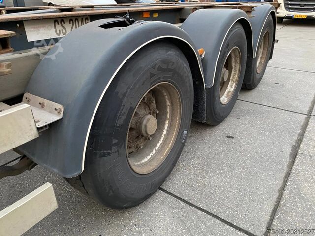 Containertransport Van Hool Container Chassis / 2x Extendable / BPW / 45FT