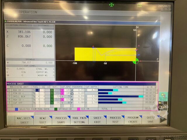 CNC-Drehmaschine Okuma LB 3000 MY