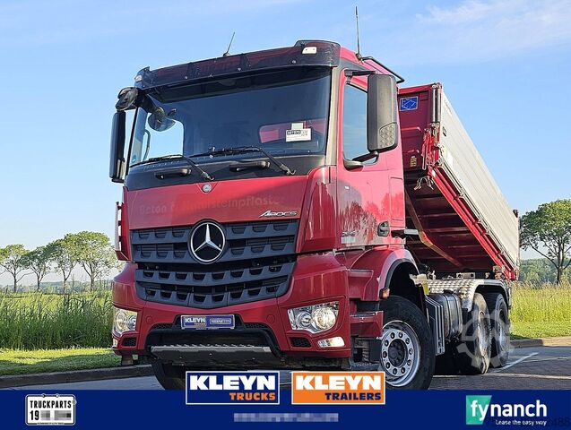 3-sided tipper MERCEDES-BENZ ACTROS 2645 6X4 RETARDER 151TKM