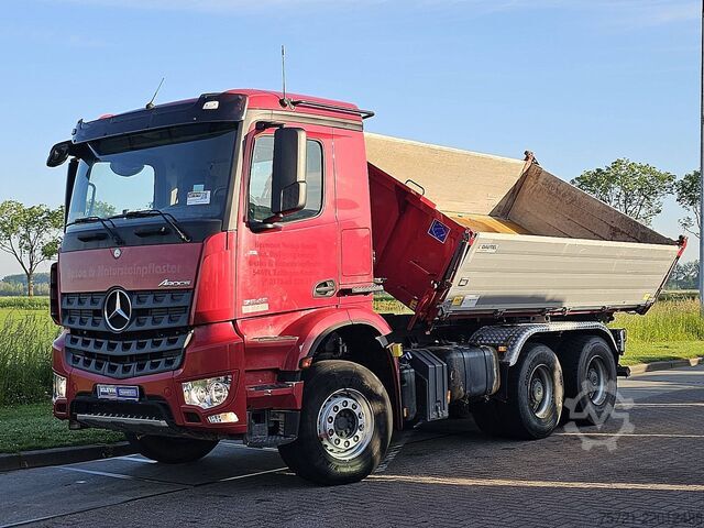 3-sided tipper MERCEDES-BENZ ACTROS 2645 6X4 RETARDER 151TKM