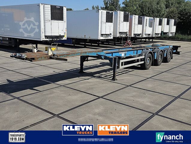 Containertransport RENDERS CHASSIS PORTMASTER