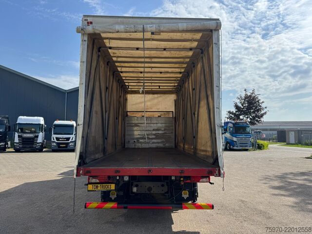 Crane truck MAN TGX 26.480 XXL 6X2 HMF 2620 CRANE + BDF BODY + ...