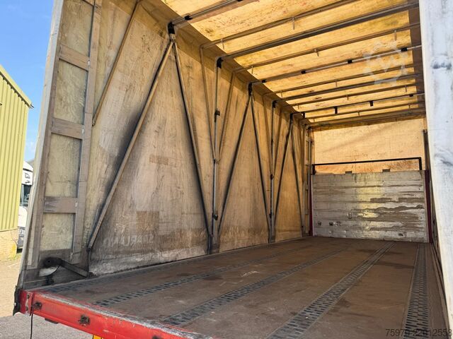 Crane truck MAN TGX 26.480 XXL 6X2 HMF 2620 CRANE + BDF BODY + ...