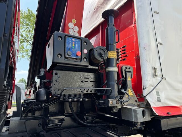 Crane truck MAN TGX 26.480 XXL 6X2 HMF 2620 CRANE + BDF BODY + ...