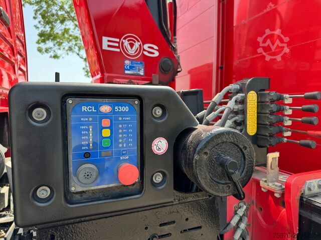 Crane truck MAN TGX 26.480 XXL 6X2 HMF 2620 CRANE + BDF BODY + ...