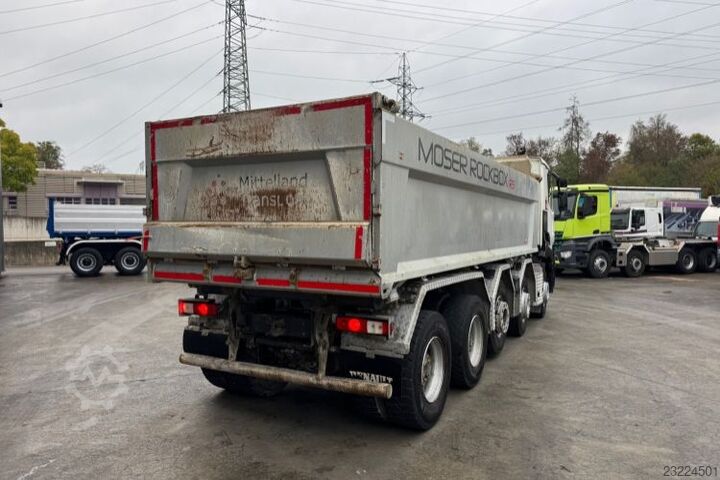 Kipper LKW RENAULT C480 10x4 Moser Bordmatik