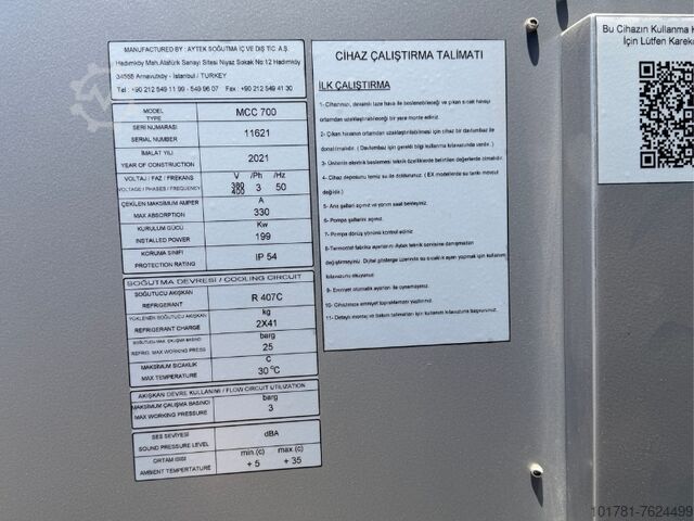 Chiller i-Tech MCC 700