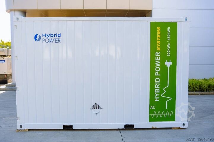 Generator set  PHE500 Hybrid Energy System- 500 kVA - 1040 kWh