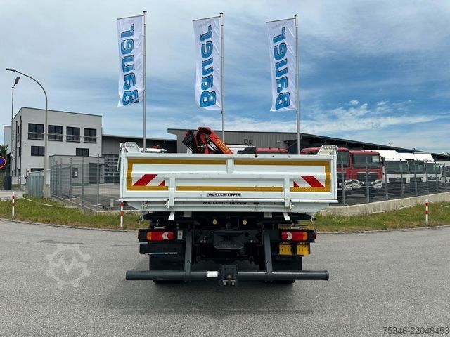 Truck mounted crane IVECO 120E280 Kipper/Kran/Palfinger/Funk/nur 32 tkm !
