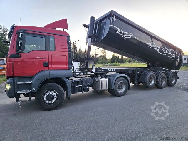 Standard tractor unit MAN TGS 18.470 4x4 Hydrodrive BL