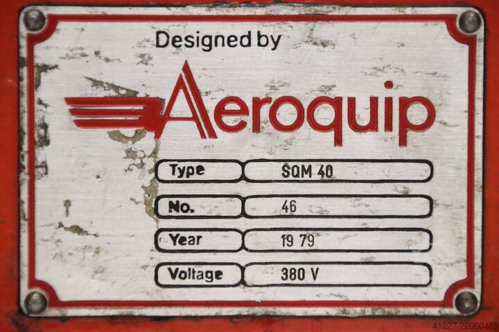 Hydraulic hose press Aeroquip SQM 40 Ø 14 bis 35 mm