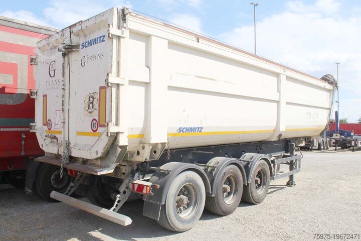 Tipper semi-trailer SCHMITZ semirimorchio ribaltabile vasca 46m3 usa