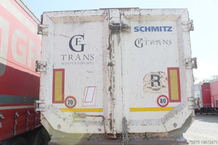 Tipper semi-trailer SCHMITZ semirimorchio ribaltabile vasca 46m3 usa