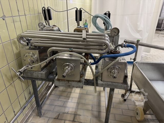 Manure scraper heat exchanger Schröder 