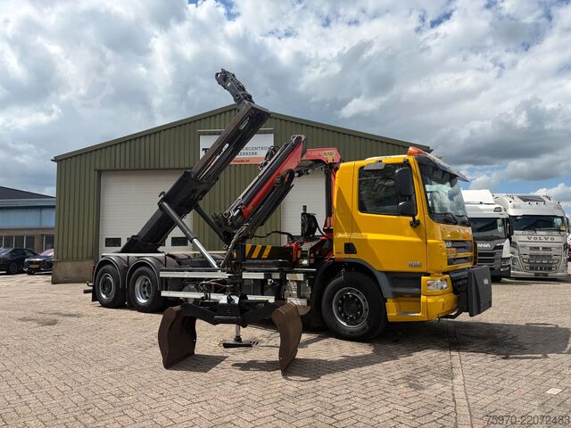 Crane truck DAF CF 75.250 PALFINGER CRANE + HOOKLIFT  143.037km