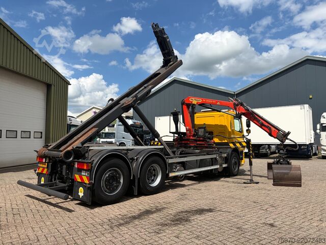 Crane truck DAF CF 75.250 PALFINGER CRANE + HOOKLIFT  143.037km