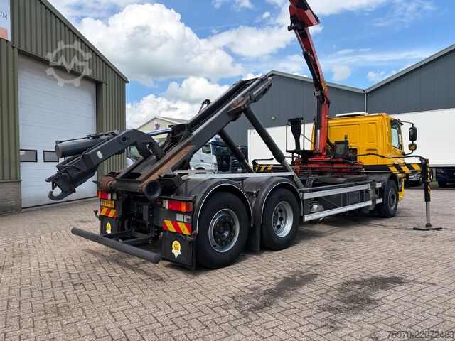 Crane truck DAF CF 75.250 PALFINGER CRANE + HOOKLIFT  143.037km