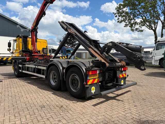 Crane truck DAF CF 75.250 PALFINGER CRANE + HOOKLIFT  143.037km
