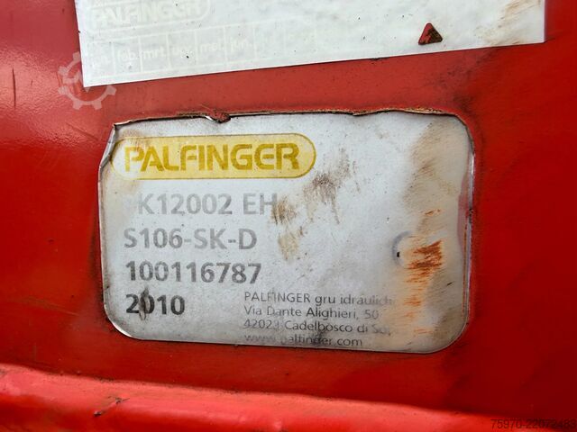 Crane truck DAF CF 75.250 PALFINGER CRANE + HOOKLIFT  143.037km