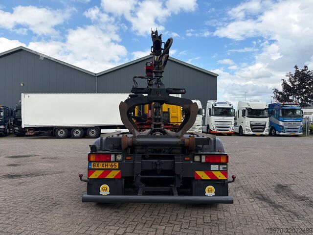 Crane truck DAF CF 75.250 PALFINGER CRANE + HOOKLIFT  143.037km
