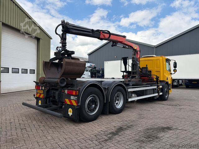 Crane truck DAF CF 75.250 PALFINGER CRANE + HOOKLIFT  143.037km