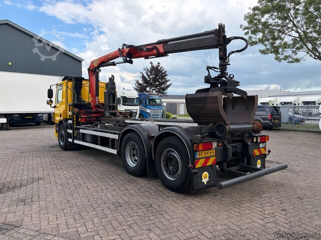Crane truck DAF CF 75.250 PALFINGER CRANE + HOOKLIFT  143.037km
